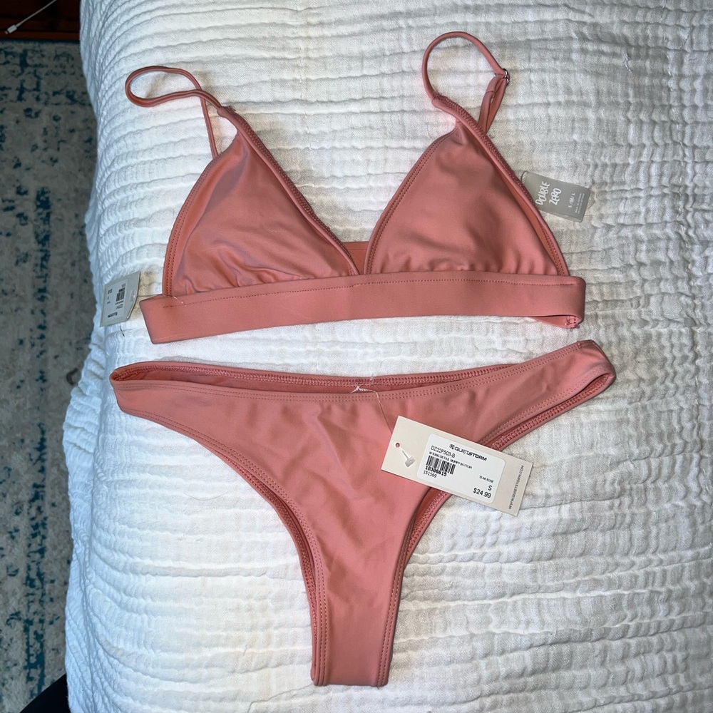 Rose Quiet Storm Bikini Set